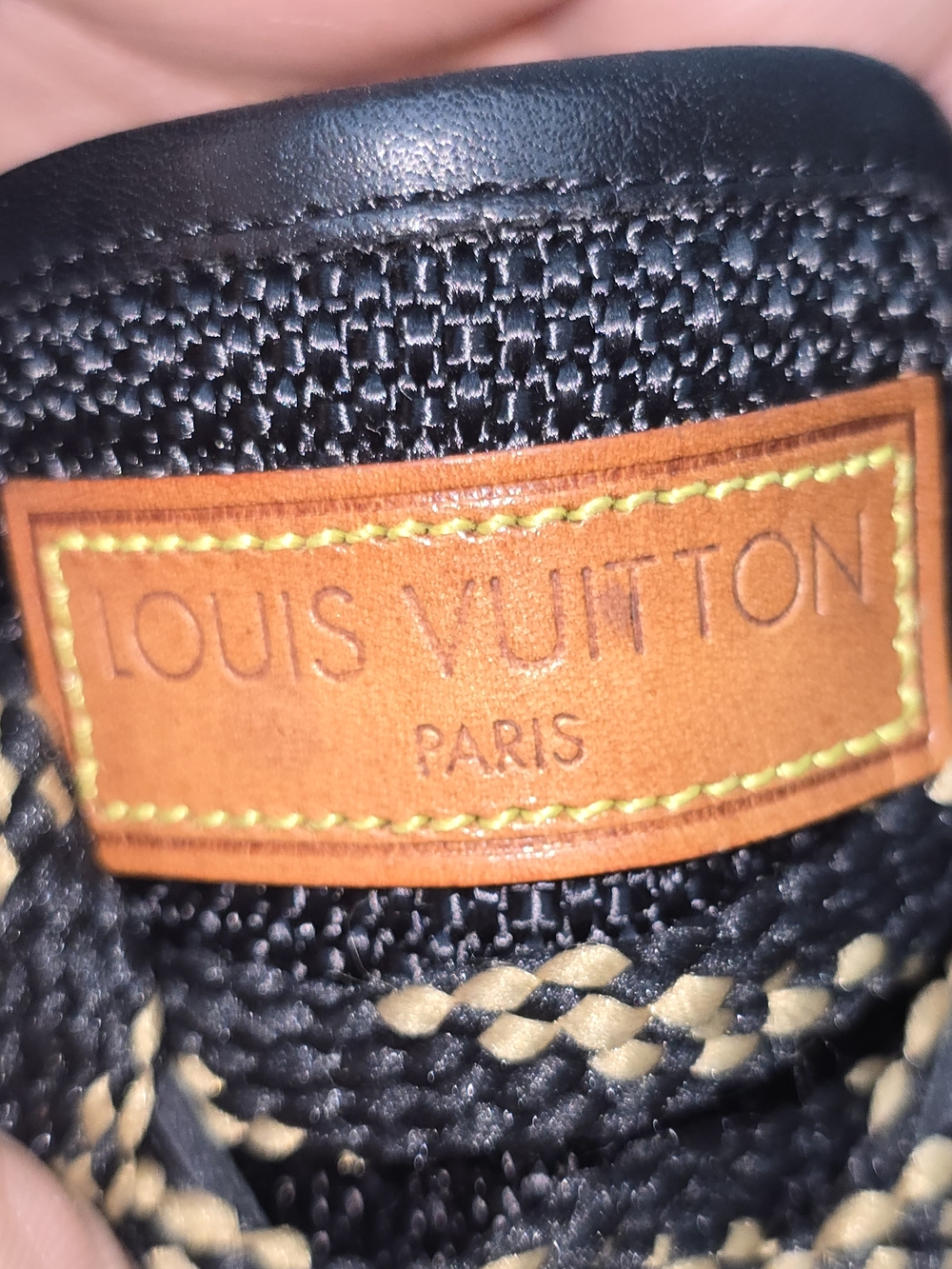 Louis Vuitton Black Men's Low-Top Sneakers - Picture 3 of 9